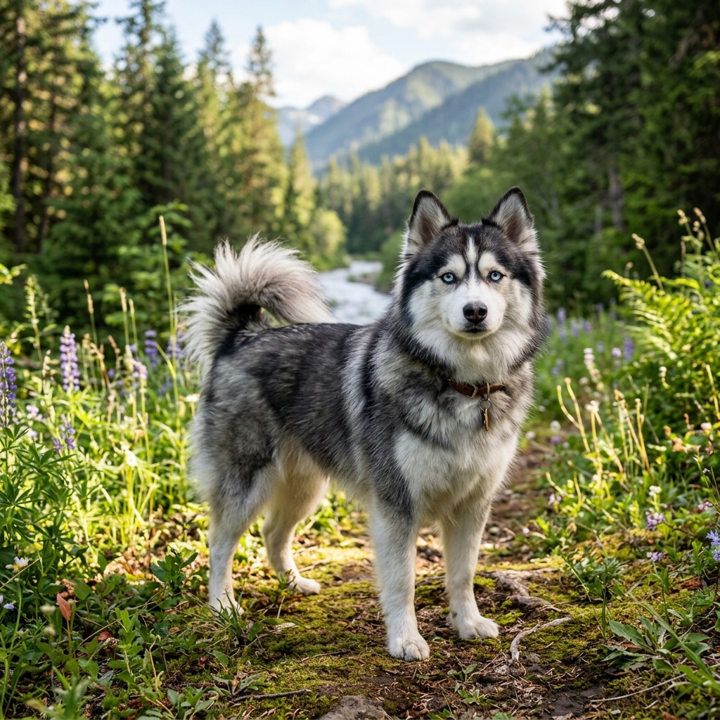 Fox & Frost Adult Pomsky